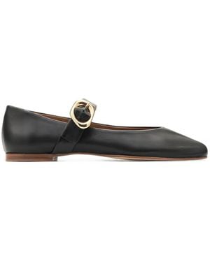 Lottusse Ballerine Bel Con Cinturino E Fibbia - Bianco