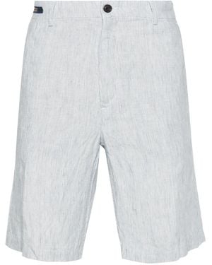 Paul & Shark Set Top E Shorts A Righe - Grigio