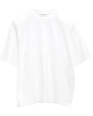 Frankie Shop Anira Padded-Shoulder T-Shirt - White
