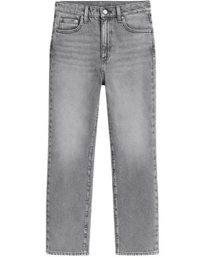 Frankie Shop Jean À Effet Délavé - Grey