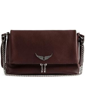Zadig & Voltaire Rock Satchel-Tasche Mit Kettenriemen - Braun
