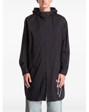 Y-3 Chemise À Capuche À Imprimé Graphique Chito - Blue