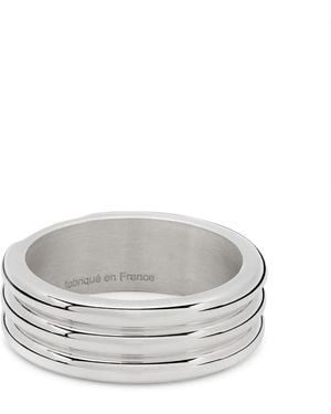 Le Gramme Sterling 9G Gordon Band Ring - Grey