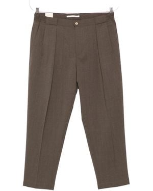 Briglia 1949 Pleated tailored trousers - Grau