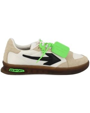 Off-White c/o Virgil Abloh End Of Play Low-Top Trainers - Green