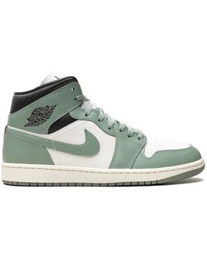 Nike Air 1 Mid "Jade Smoke" Sneakers - Green