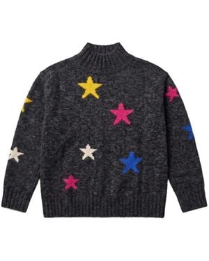 Chinti & Parker Pull À Col Roulé À Motif Étoile Intarsia - Bleu