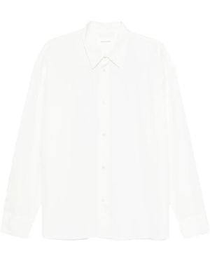 BERNER KUHL Long-Sleeve Buttoned-Up Shirt - White