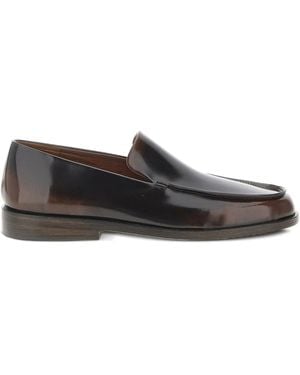 Marsèll Patent-Leather Loafers - Grey