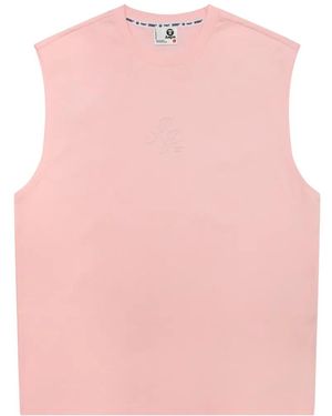 Aape By A Bathing Ape Logo-Embroidered Tank Top - Pink