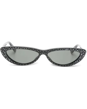 McQueen Cat-Eye Frame Sunglasses - Grey