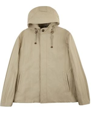 Montedoro Hooded Jacket - Natural