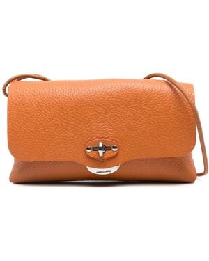 Zanellato Borsa A Spalla Lettera Piccola - Arancione