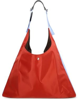 Longchamp Bolso De Hombro Re-Play - Rojo