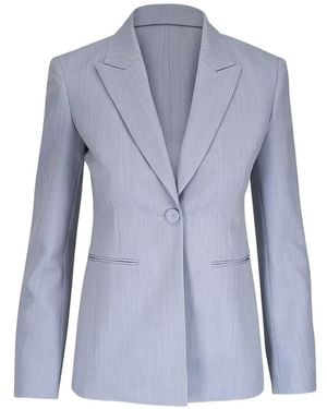 Twp Button Jacket - Blue