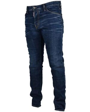 DSquared² Ausgeblichene Five-Pocket-Jeans - Blau