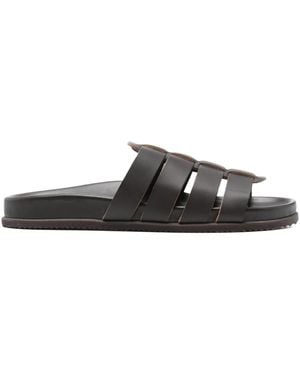 Ancient Greek Sandals Laodamas Sandals - Black