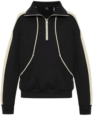 Moose Knuckles Zip-Up Sweatshirt - Black