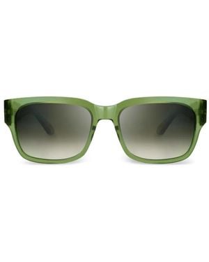 Bugatti Eckige Sonnenbrille Mit Farbverlauf - Grün