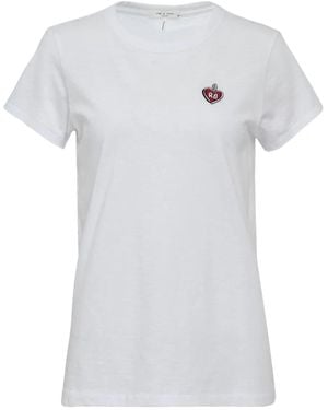 Rag & Bone Charm-Print T-Shirt - White