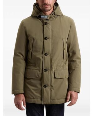 Woolrich Mountain Cloth Parka - Green