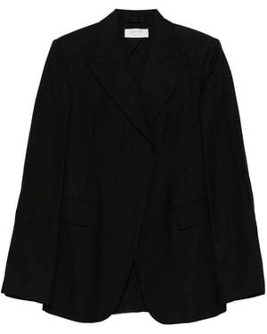 Sportmax Single-Breasted Blazer - Black