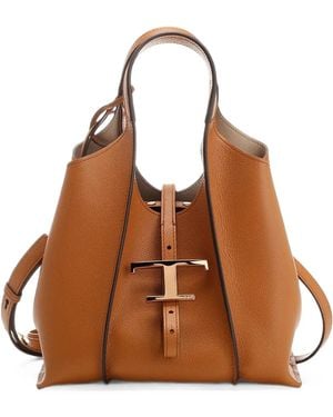 Tod's T-Timeless Shopping Bag - Brown
