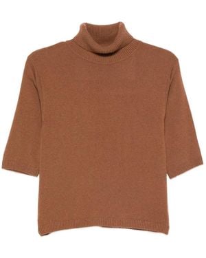 Daniele Fiesoli タートルネック Tシャツ - ブラウン