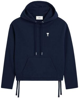 Ami Paris Ami De Coeur Hoodie - Blauw