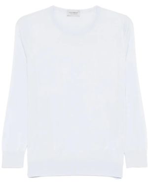 John Smedley Evonne Fine-Knit Jumper - White
