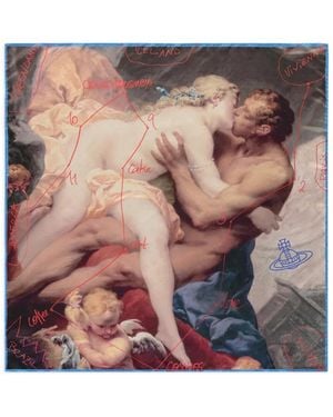 Vivienne Westwood Printed Square Scarf - Multicolour