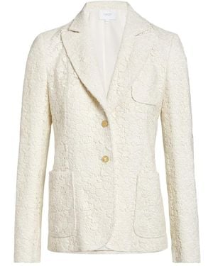Giambattista Valli Daisy Makramee-Blazer - Weiß