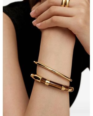 Monica Vinader Kate Young-Vermeil Bracelet - Black