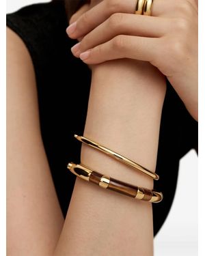 Monica Vinader Kate Young-Vermeil Bracelet - Black