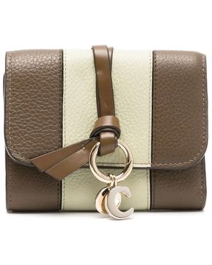 Chloé Alphabet 財布 S - ナチュラル