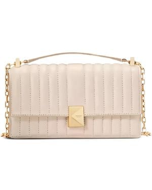 Kate Spade Mini Deco Quilted Chain Crossbody Bag - Natural