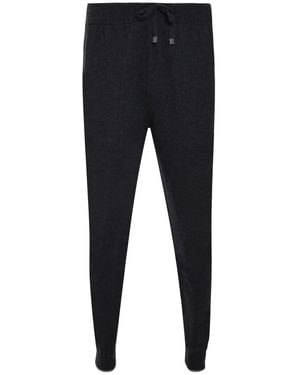 Peserico Knitted Track Pants - Blue