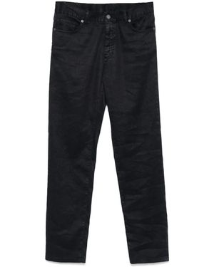 ZEGNA Logo-patch Trousers - ブルー