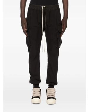 Rick Owens Temple Mastodon Cut Trousers - Black