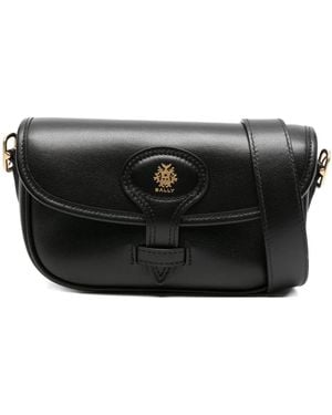 Bally Sac À Bandoulière En Cuir - Noir