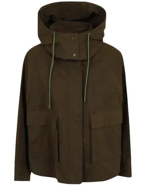 Herno Hooded Pocket Jacket - Green