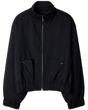 Paul Smith Chaqueta Bómber De Lana - Negro
