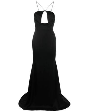 Alex Perry Cut-Out Maxi Dress - Black