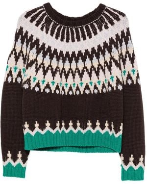 forte_forte Pull En Maille - Noir