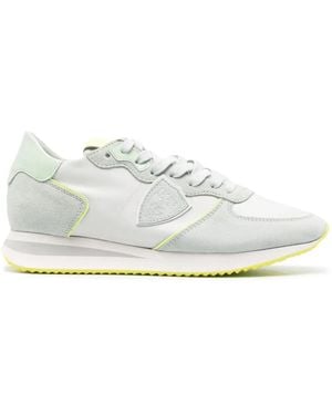 Philippe Model Tropez Lace-Up Trainers - White