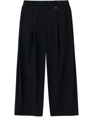 WOOYOUNGMI Pleated Trousers - ブルー
