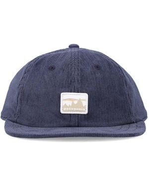 Patagonia コーデュロイ キャップ - ブルー
