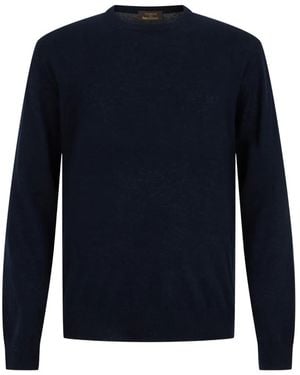 Slowear Crew-Neck Knitted Sweater - Blue