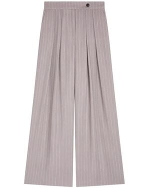 Dries Van Noten Pleated Trousers - Grey