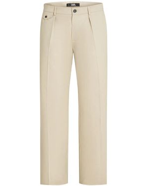Karl Lagerfeld ストレート チノパンツ - ナチュラル